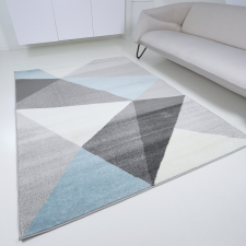 My carpet company kft Berlin F8001 kék-szürke 80x150cm- modern szőnyeg lakástextília