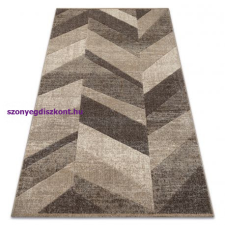 My carpet company kft Feel szőnyeg 5673/15055 bézs / barna / krém 80x150 cm lakástextília