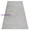 My carpet company kft Fonott sizal flat szőnyeg 48832637 Körök, pontok szürke / krém 140x200 cm