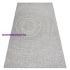 My carpet company kft Fonott sizal flat szőnyeg 48832637 Körök, pontok szürke / krém 200x290 cm