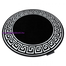 My carpet company kft HAMPTON szőnyeg Grecos kör fekete kerék 200 cm lakástextília