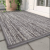 My carpet company kft HIL Lábtörlő szürke 43x60cm szőnyeg