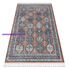 My carpet company kft Modern szőnyeg BELLE BG60A sötétkék / bézs Rojt 80x150 cm lakástextília
