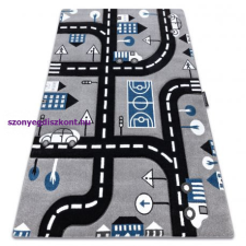 My carpet company kft PETIT szőnyeg CITY VÁROS UTCA szürke 80x150 cm lakástextília