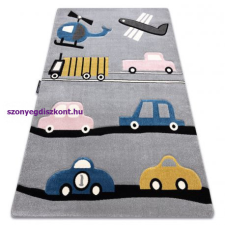 My carpet company kft PETIT szőnyeg TOYS JÁTÉKOK AUTÓ szürke 160x220 cm lakástextília