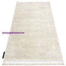 My carpet company kft Szőnyeg BERBER 9000 krém Rojt shaggy 160x220 cm lakástextília