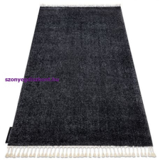 My carpet company kft Szőnyeg BERBER 9000 szürke Rojt shaggy 160x220 cm lakástextília