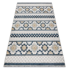 My carpet company kft Szőnyeg BOTANIC 65252 Boho, lapos szőtt - szürke 157x220 cm lakástextília