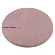 My carpet company kft Szőnyeg BUNNY kör rózsaszín kerék 120 cm lakástextília