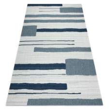 My carpet company kft Szőnyeg COLOR 19676369 SISAL vonalak bézs / син 120x170 cm lakástextília