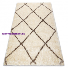 My carpet company kft Szőnyeg FLUFFY 2373 shaggy - krém / bézs 80x150 cm lakástextília