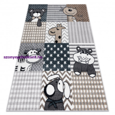My carpet company kft Szőnyeg FUN Pets gyerekeknek, állatok szürke 180x270 cm lakástextília