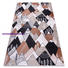 My carpet company kft Szőnyeg FUN Tops gyerekeknek, hegyek, csúcsok krém 200x290 cm lakástextília