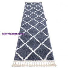 My carpet company kft Szőnyeg, futószőnyeg BERBER CROSS szürke -60x250 cm lakástextília