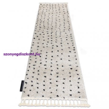 My carpet company kft Szőnyeg, futószőnyeg BERBER SYLA B752 pontok krém -70x200 cm lakástextília