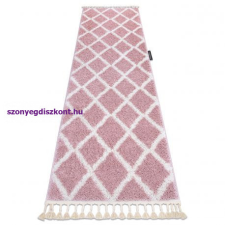 My carpet company kft Szőnyeg, futószőnyeg BERBER TROIK rózsaszín -60x250 cm lakástextília
