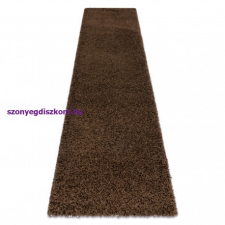My carpet company kft Szőnyeg, futószőnyeg SOFFI shaggy 2cm barna -70x250 cm lakástextília