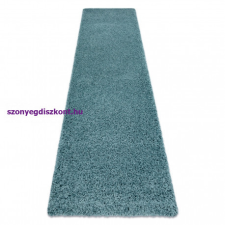 My carpet company kft Szőnyeg, futószőnyeg SOFFI shaggy 2cm kék -70x200 cm lakástextília