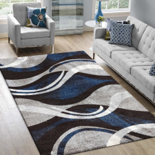 My carpet company kft Szőnyeg OTTO 01 szürke-türkiz 120 x 170 cm lakástextília