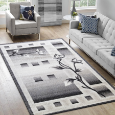 My carpet company kft Szőnyeg OTTO 02 szürke 80 x 150 cm lakástextília