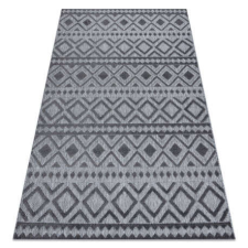 My carpet company kft Szőnyeg SOLE D3852 Boho gyémánt lapos szövött szürke 80x150 cm lakástextília
