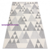 My carpet company kft Szőnyeg SPRING 20409662 háromszögek szizál, hurkolt - krém 140x200 cm