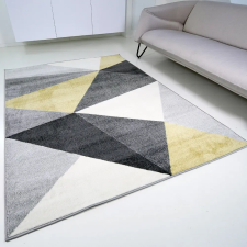 My carpet company kft TOP! Berlin F8001 sárga-szürke 60x100cm- modern szőnyeg lakástextília