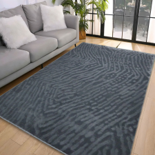 My carpet Den. Deluxy design Antracit Puha Szőnyeg 80szett=2dbx80x150+80x250cm-hátul gumis lakástextília