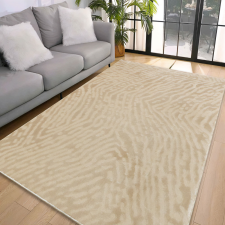 My carpet Den. Deluxy design Bézs Puha Szőnyeg 120x170cm-hátul gumis lakástextília