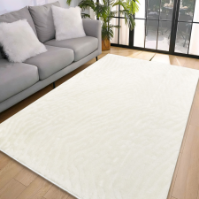 My carpet Den. Deluxy design Krém Puha Szőnyeg 66szett= 2dbx66x110cm+66x220cm-hátul gumis lakástextília