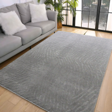 My carpet Den. Deluxy design Szürke Puha Szőnyeg 66x110cm-hátul gumis lakástextília