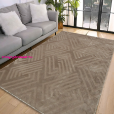 My carpet Den. Deluxy rombusz barna Puha Szőnyeg 66x220cm-hátul gumis lakástextília
