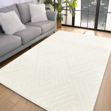 My carpet Den. Deluxy rombusz Krém Puha Szőnyeg 66x220cm-hátul gumis lakástextília