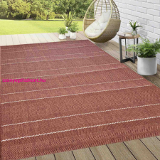 My carpet Kabul Sizal szőnyeg Terrakota csíkos 140x200cm szőnyeg lakástextília