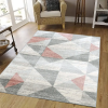My carpet Mintás Milano 1253 pink 60x110cm modern szőnyeg