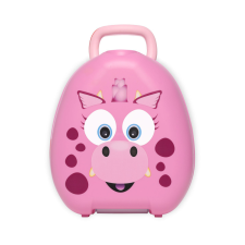 My Carry Potty hordozható bili - Rózsaszín dinó bili