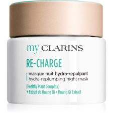 My Clarins Re-Charge Hydra-Replumping Night Mask energizáló arcmaszk a ragyogó bőrért 50 ml arcpakolás, arcmaszk
