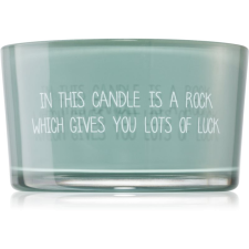 My Flame Candle With Crystal A Rock Which Gives You Lots Of Luck illatgyertya 11x6 cm gyertya