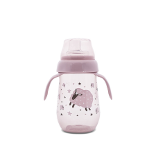  My Friend széles nyakú cumisüveg fogantyúval 260ml - Mellow Rose cumisüveg