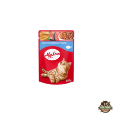 My Love Alutasakos Macskaeledel Hal Ízletes Szószban 100g macskaeledel