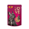 My Love -My Love teljes értékű, szaftos alutasakos eledel felnőtt kutyáknak Halakkal 100g