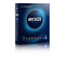 My Size pro MY SIZE PRO Condoms 72 mm (3 pieces) óvszer
