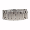 Mybandz 22SKU376 KLASSZIKUS FÉM ÓRASZÍJ /EZÜST/ / 22MM