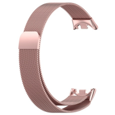 Mybandz 29002 mi band 8 - milánói mágneses fém óraszíj - pink-arany okosóra kellék