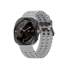 Mybandz 65040 waves szilikon szíj szürke/ Samsung Galaxy Watch Ultra okosóra kellék