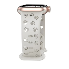Mybandz Apple Watch Paw szilikon óraszíj 38/40/41mm fehér okosóra kellék