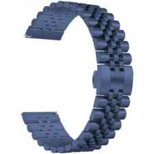 Mybandz Steelo fém óraszíj 22mm kék okosóra kellék