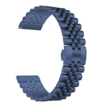Mybandz steelo fém szíj 22mm kék (22SKU2602) (22SKU2602) okosóra kellék