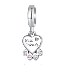  MyCharm Pici Tappancsbarát 925 Ezüst Charm & Medál medál