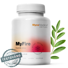 MycoMedica - MyFire, tűztámogatás, 90 gyógynövény kapszula  Étrend-kiegészítő gyógyhatású készítmény